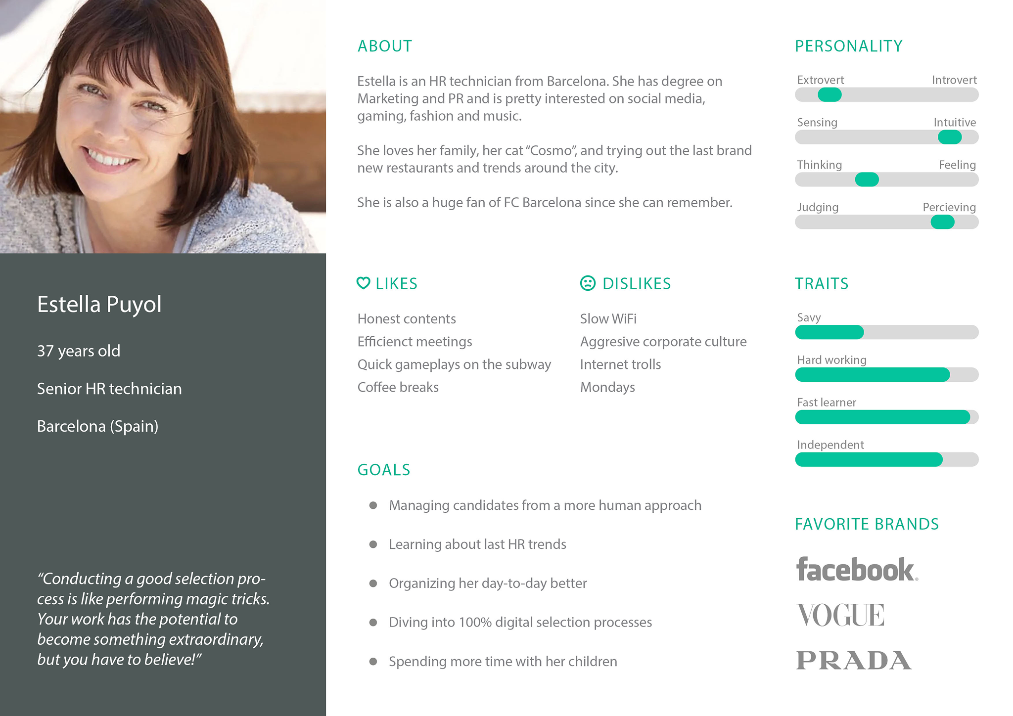 GL Admin – UX persona